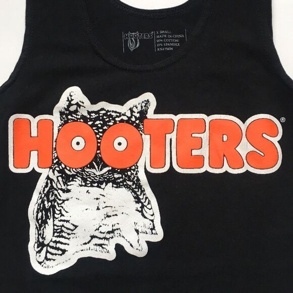 🔃Hooters Logo Waitress Uniform Tank Top - Picture 3 of 5
